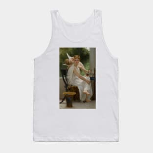 Le Travail Interrompu by William-Adolphe Bouguereau Tank Top